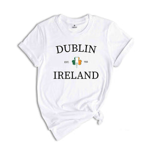 Dublin Shamrock Saint Patrick Day Shirt, Dublin Shirt, Saint Patrick Day Tee, Dublin Ireland Shirt, St Patrick Shamrock Tee