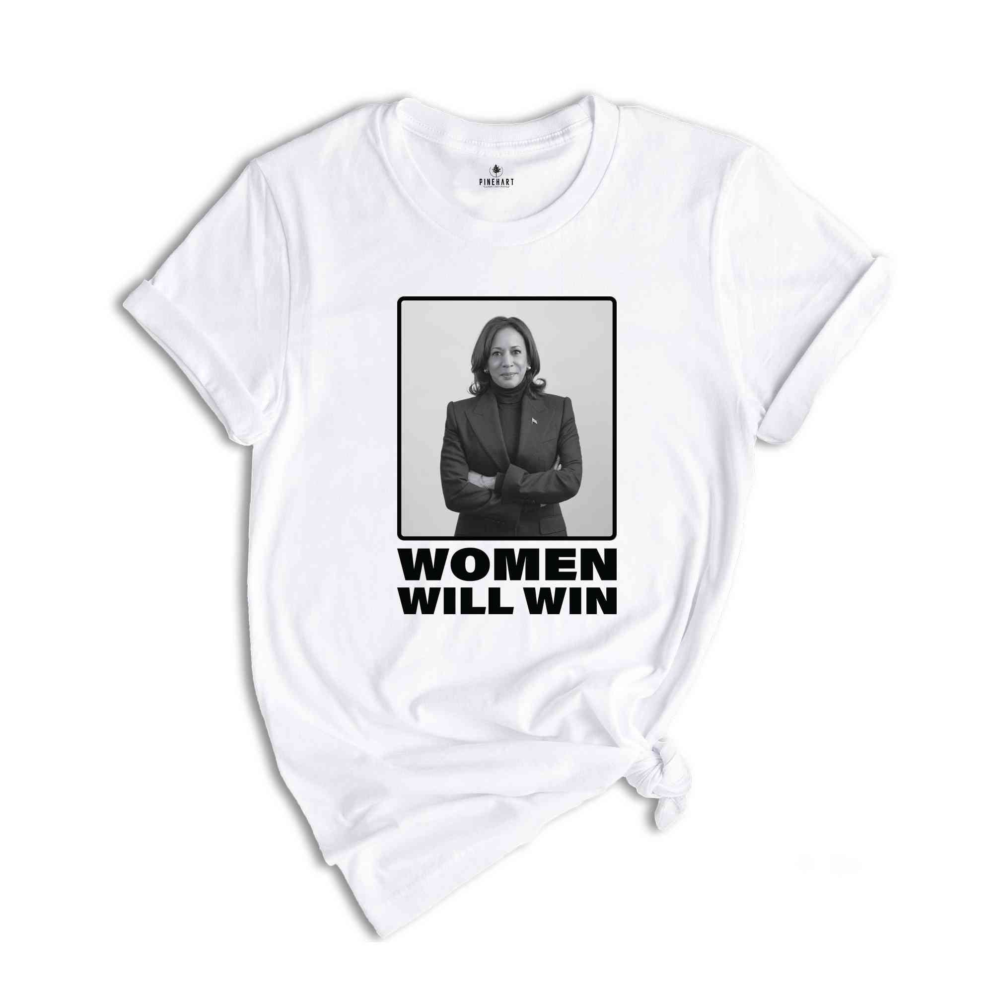 Women Rise, Kamala’s Bold Statement Shirt