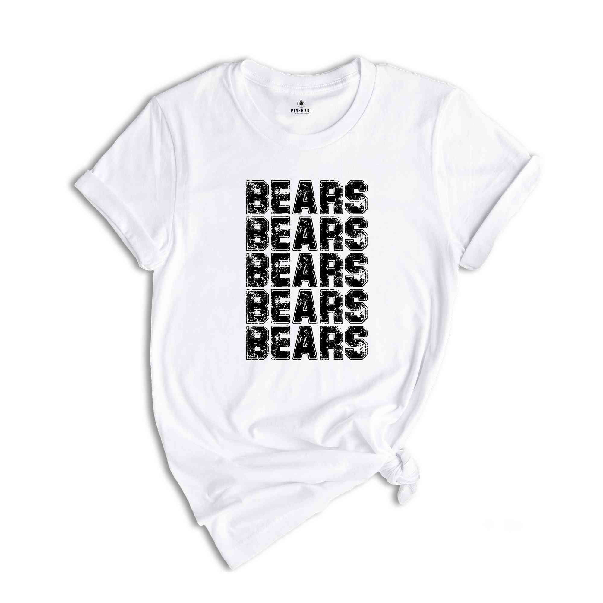 Team Mascot Shirt, Bears Mascot Shirt, Bears Fan Shirt, Bears School Shirt, School Spirit Shirt, Bears Team Shirt, Football Tee