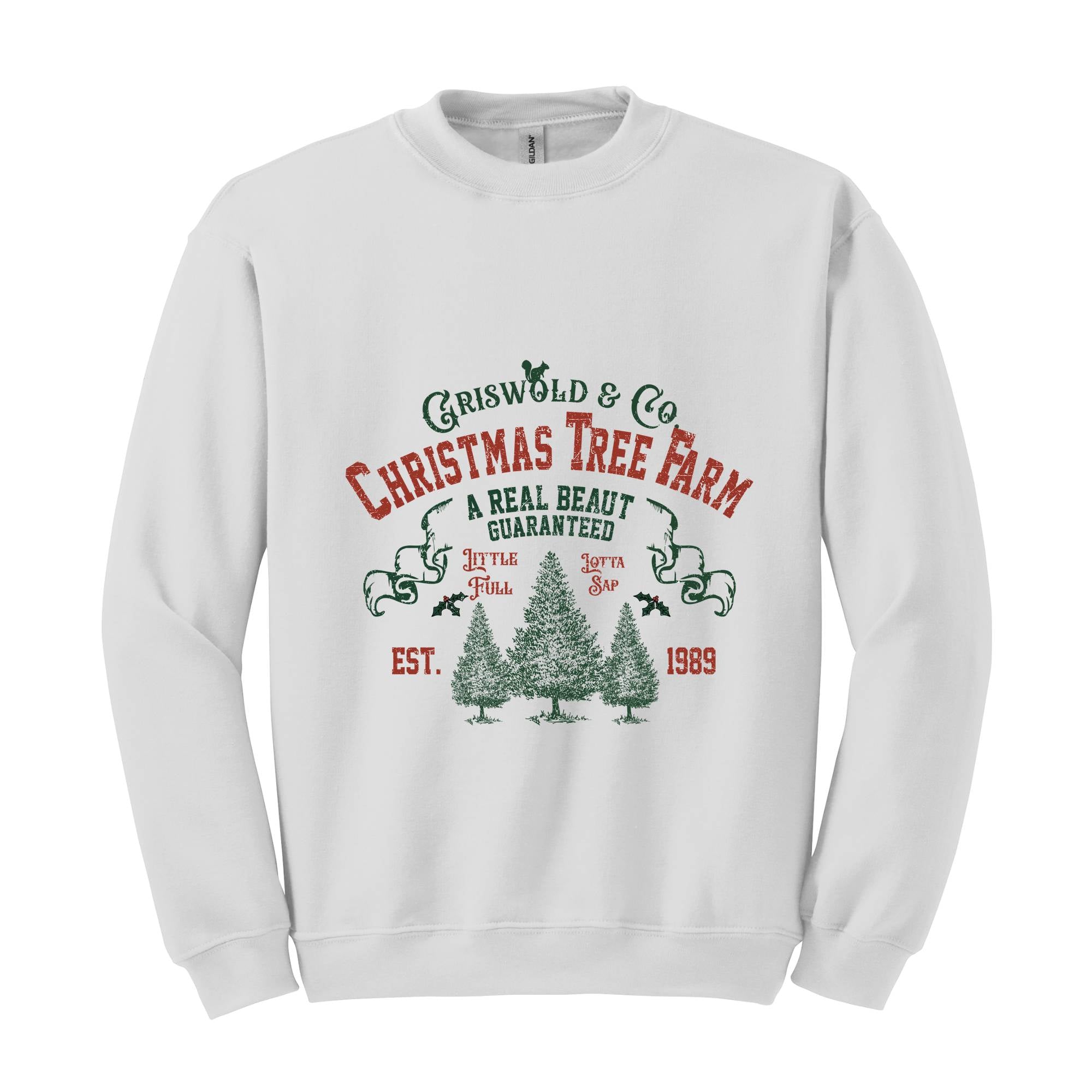 Griswold Est. 1989 Sweatshirt, Christmas Sweatshirt, Christmas Tree Farm, Funny Christmas, Holiday Sweatshirt, Griswold Tree Farm, Xmas Gift