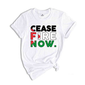 Cease Fire Now Shirt, Free Palestine Shirt, Peace Shirt, Equality Shirt, Activist Shirt, Human Rights Shirt, Social Justice Shirt