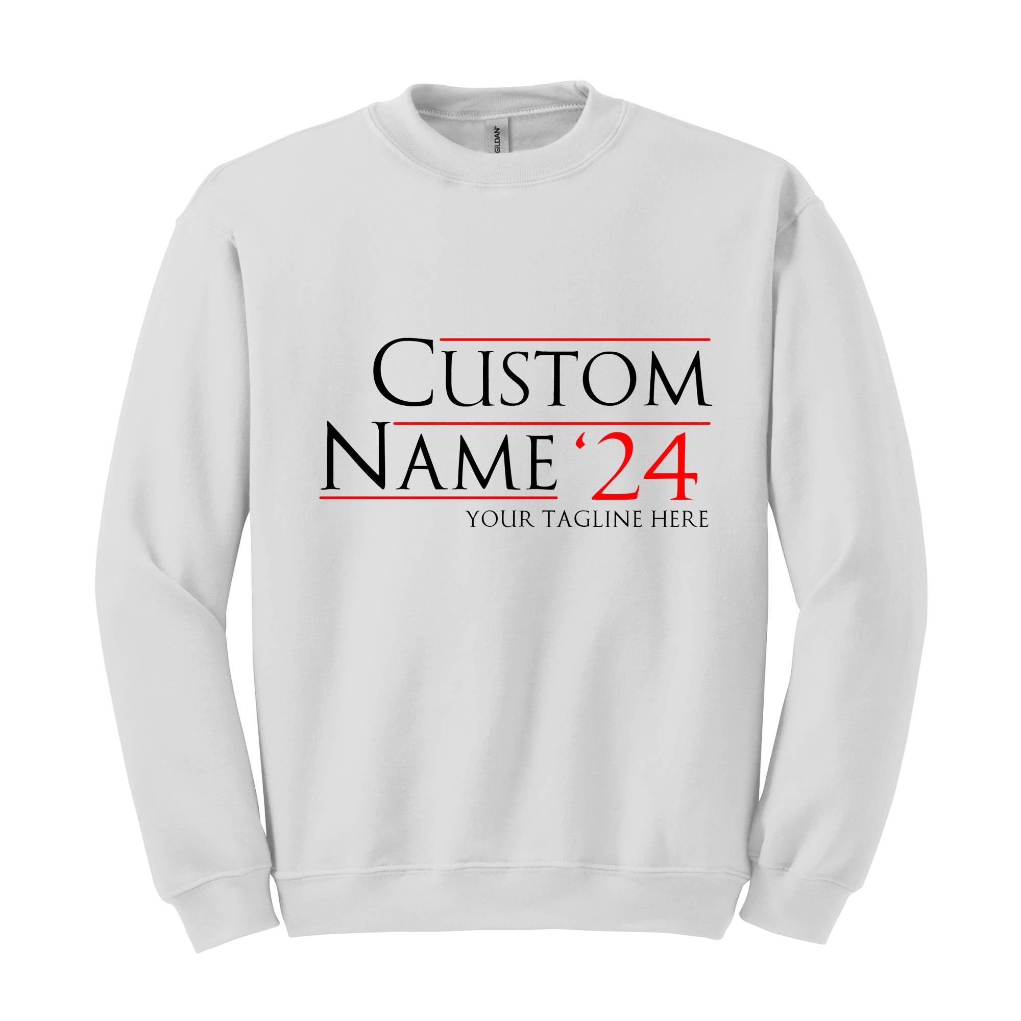 Custom 2024 Sweater, Personalized Election Hoodie, Campaign Sweatshirt, Bachelor Gift, Bridesmaid Sweater, Custom Election Sweater.