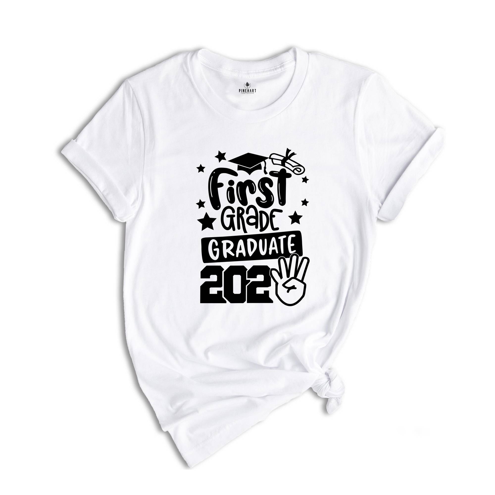 First Grade Graduate 2024 Shirt, Kids End of School Tee, Kids School Shirt, Elementary School Tees, Graduation Shirt