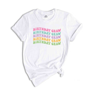 Birthday Crew Shirt, Birthday Group T-Shirt, It's My Birthday Shirt, Birthday Group Tee, Matching Birthday Shirt