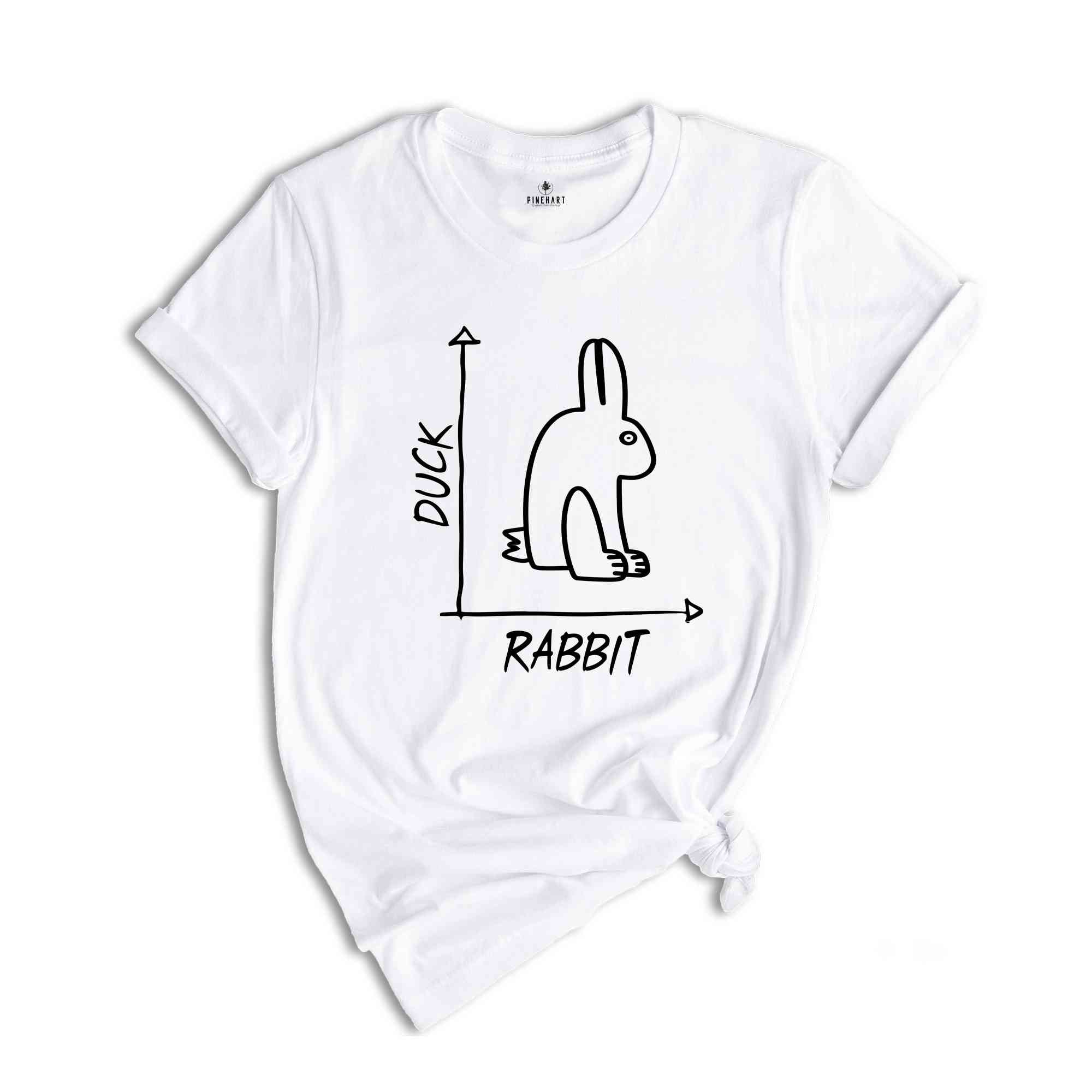 Funny Rabbit Duck Shirt, Funny Shirt, Humor Shirt, Meme Shirt, Animal Lover Shirt, Farm Animal Shirt, Funny Gift, Rabbit Shirt, Duck Shirt