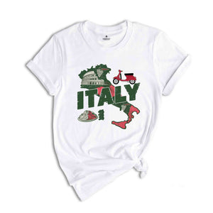 Retro Italy Shirt, Italy Travel Shirt, Country Travel Shirt, Shirt For Traveler, Travel Lover Gift, Travel Tee, Trip Shirt