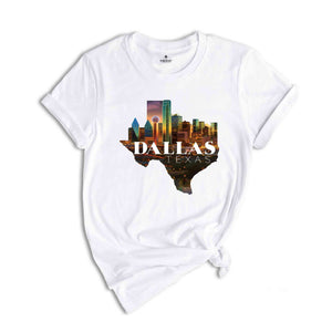 Texas Shirt, Texas Map Shirt, State Shirts, Texas T-Shirt, Texas Cities Shirt, Texas Pride Shirt, Texas Lover Shirt, Cute Texas Gift