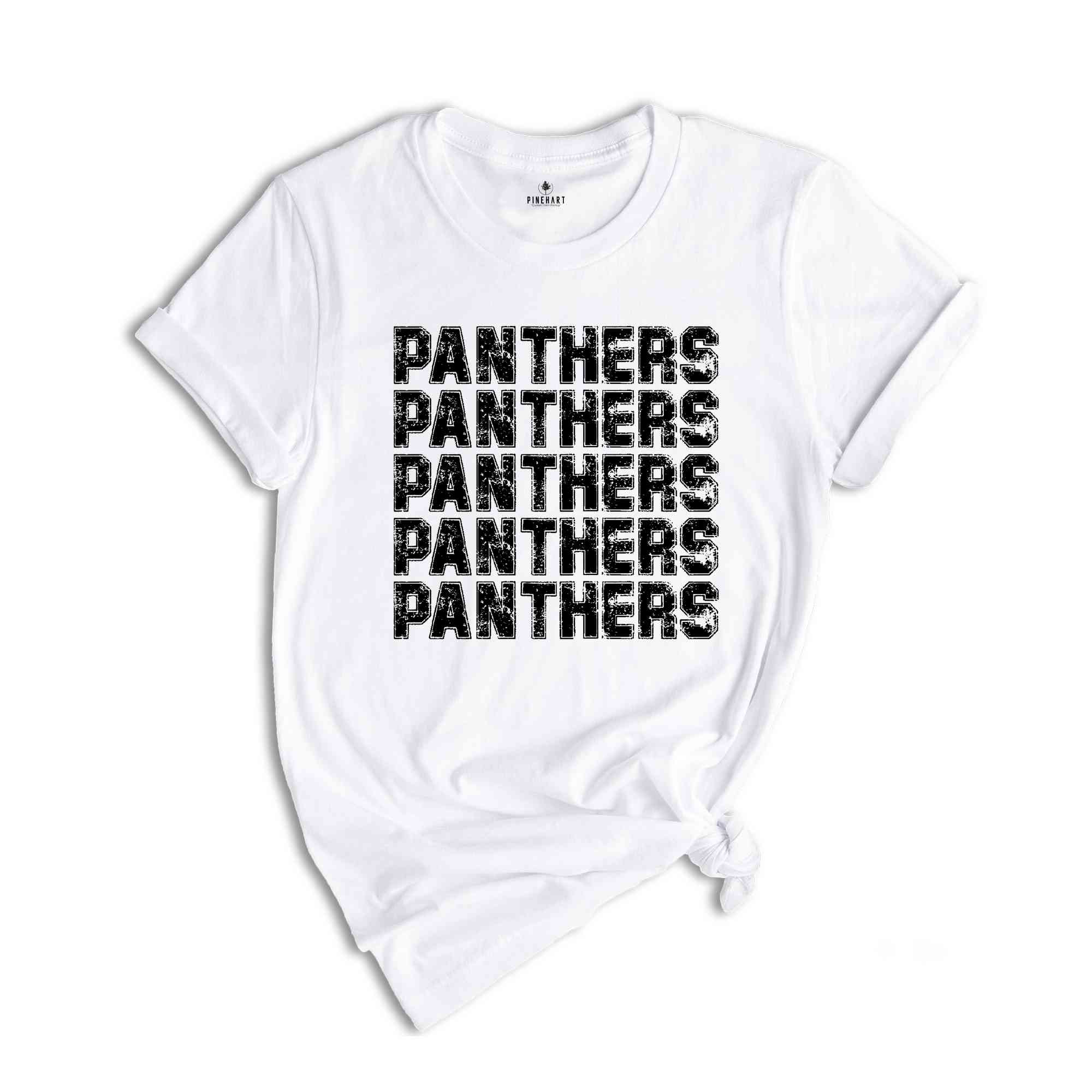 Team Mascot Shirt, Panthers Mascot Shirt, Panthers Fan Shirt, Panthers School Shirt, School Spirit Shirt, Panthers Team Shirt, Football Tee