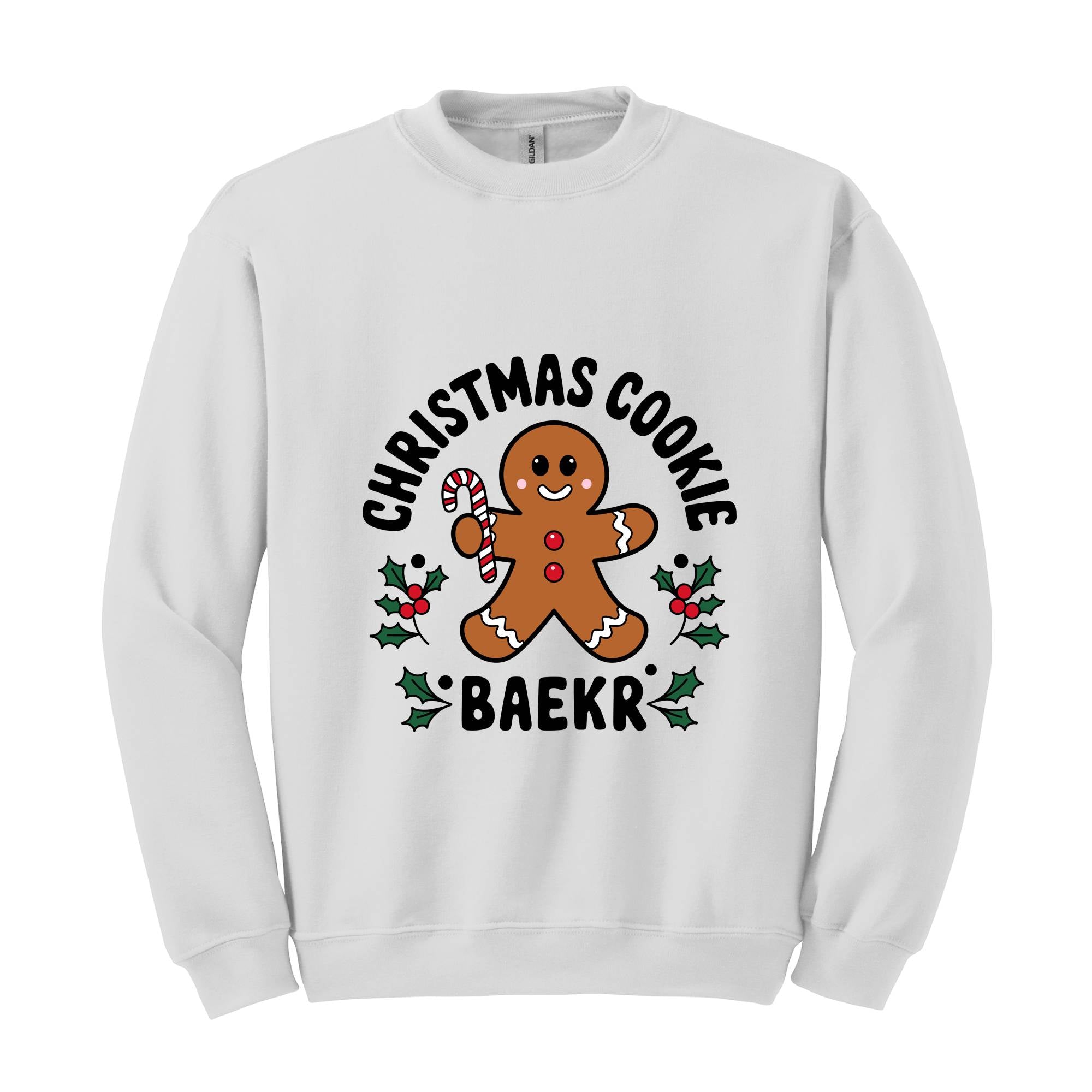 Christmas Cookies Baker Sweatshirt, Christmas Sweat