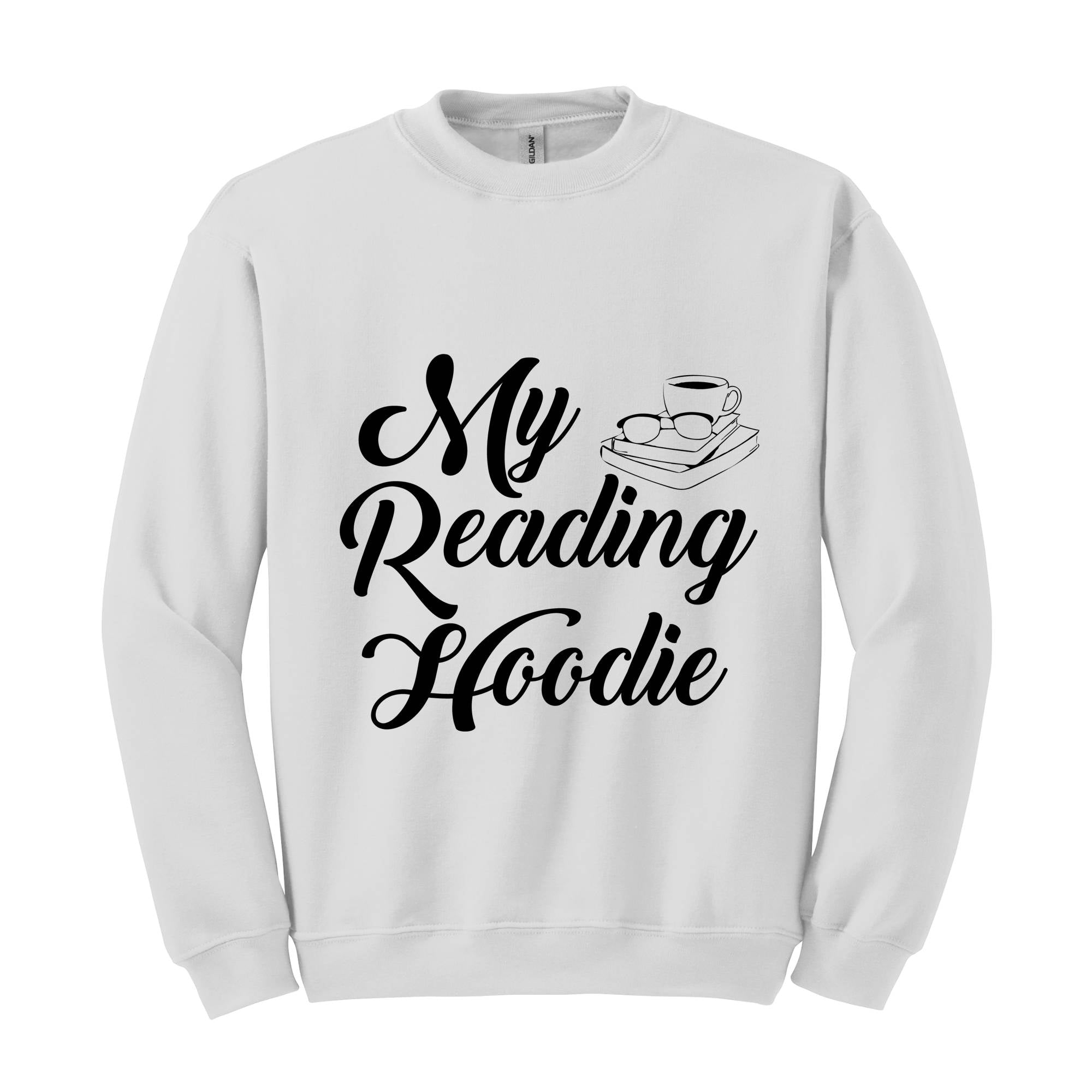 My Reading Hoodie, Cute Teacher Sweatshirt, Bookish Sweatshirt, Bookworm Hoodie, Gift for Readers, Librarian Hoodie