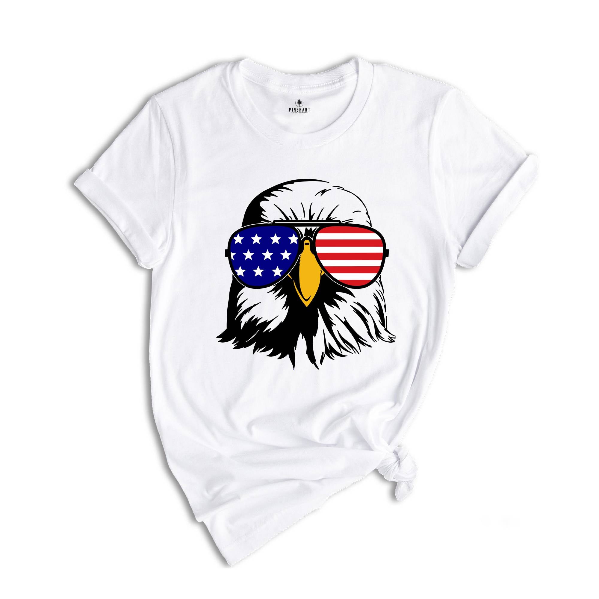 Patriotic Eagle With Sunglasses, 4th of July 2024 Freedom Shirt, Fourth Of July Shirt, Independence Day Shirts, Patriotic Family Shirts