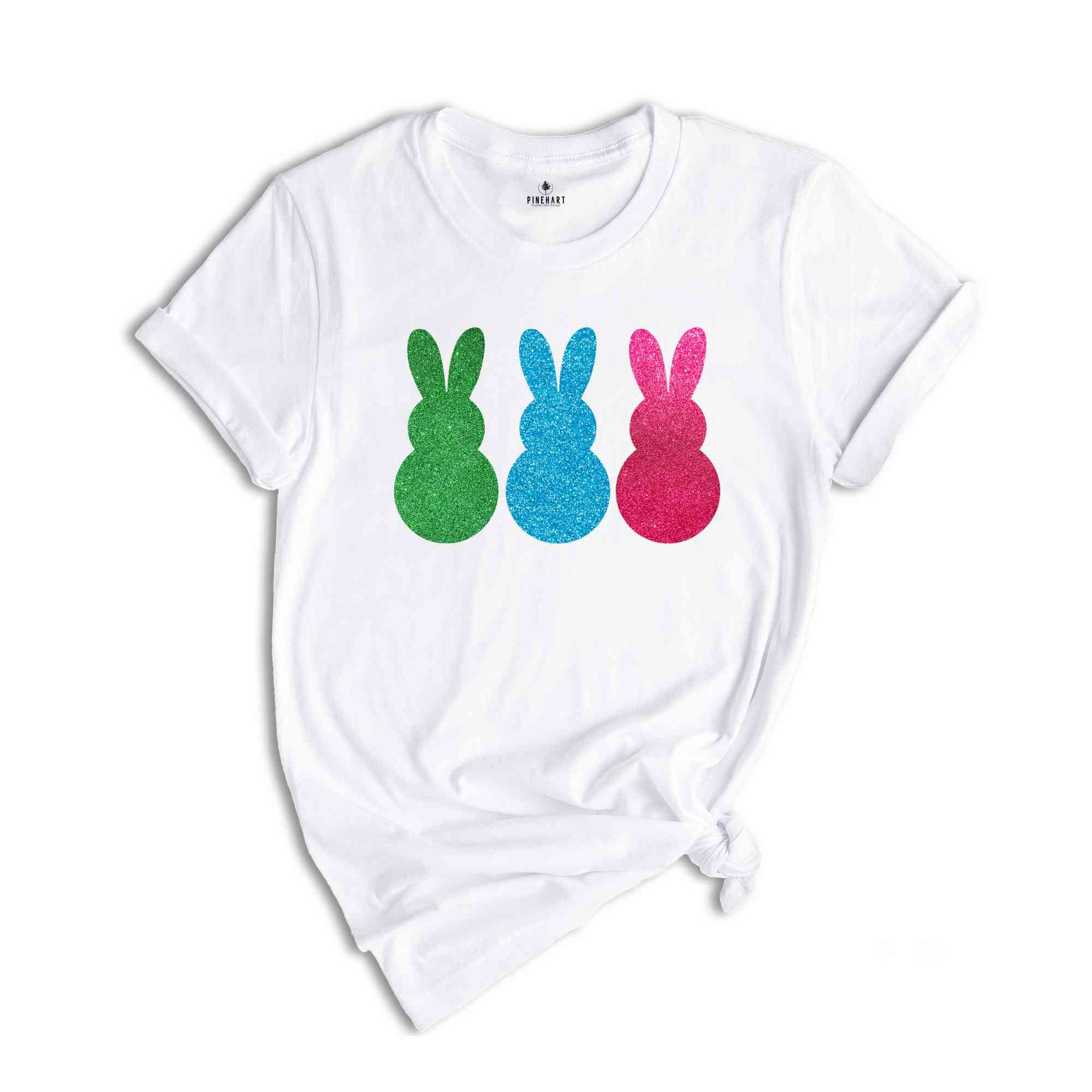 Glitter Bunnies Shirt, Easter Shirt, Bunny Easter Shirt, Happy Easter Shirt, Easter Mom Shirt, Mom Shirt