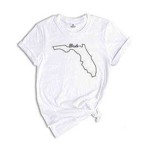 Florida State Shirt, The USA State Shirt, Florida USA Shirt, Florida Map Outline Shirt, US Outline Shirt, United States Shirt