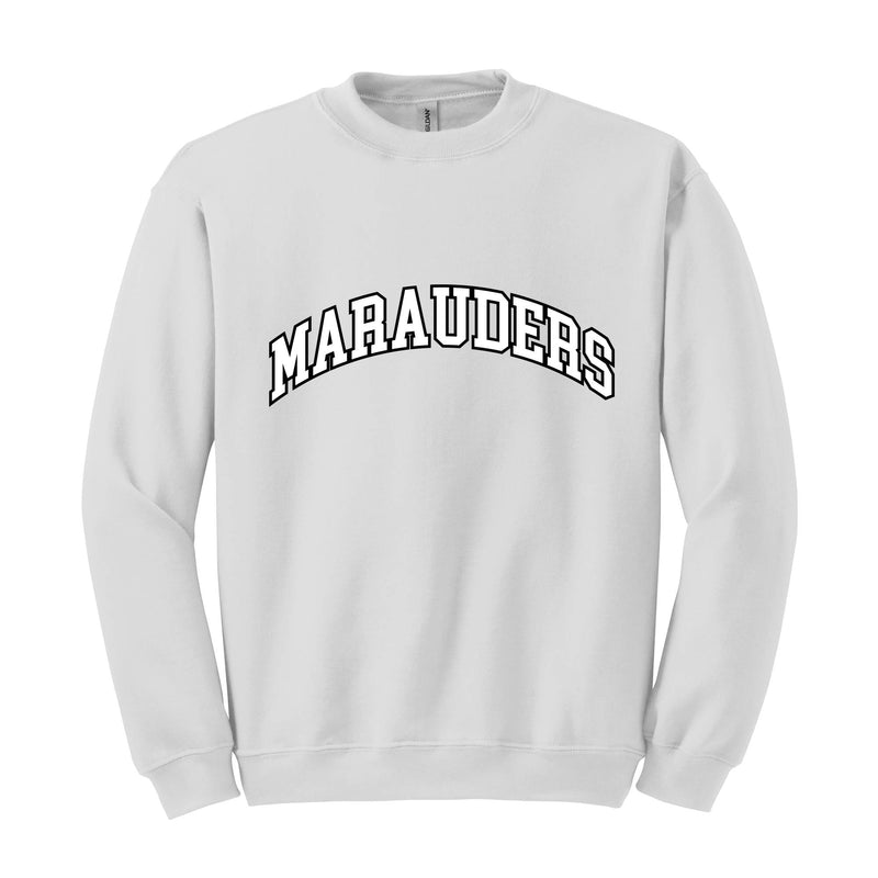 Team Mascot Sweatshirt, Marauders Team Sweatshirt, Marauders Team Spirit Sweatshirt, Marauders Fan Sweatshirt, Marauders School Sweatshirt