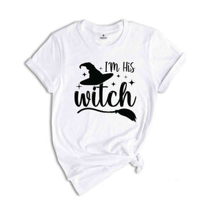 I'm His Witch Shirt, I'm Her Boo Shirt, Halloween Matching Shirt, Couples Halloween Shirt, Matching Shirt, Halloween Shirt, Trick Or Treat