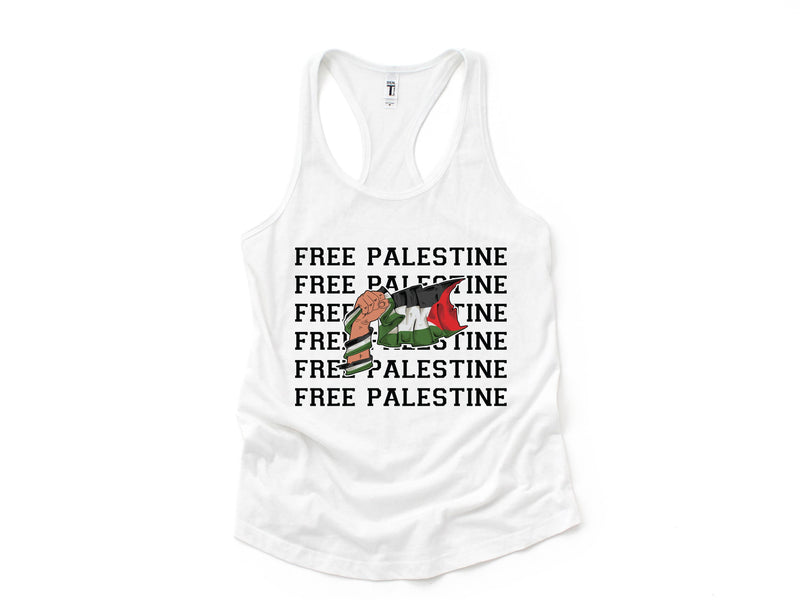 Free Palestine Tank Top, Palestine Flag Tank, Freedom Tank Top, Political Tank Top, Palestine Tank Top For Women