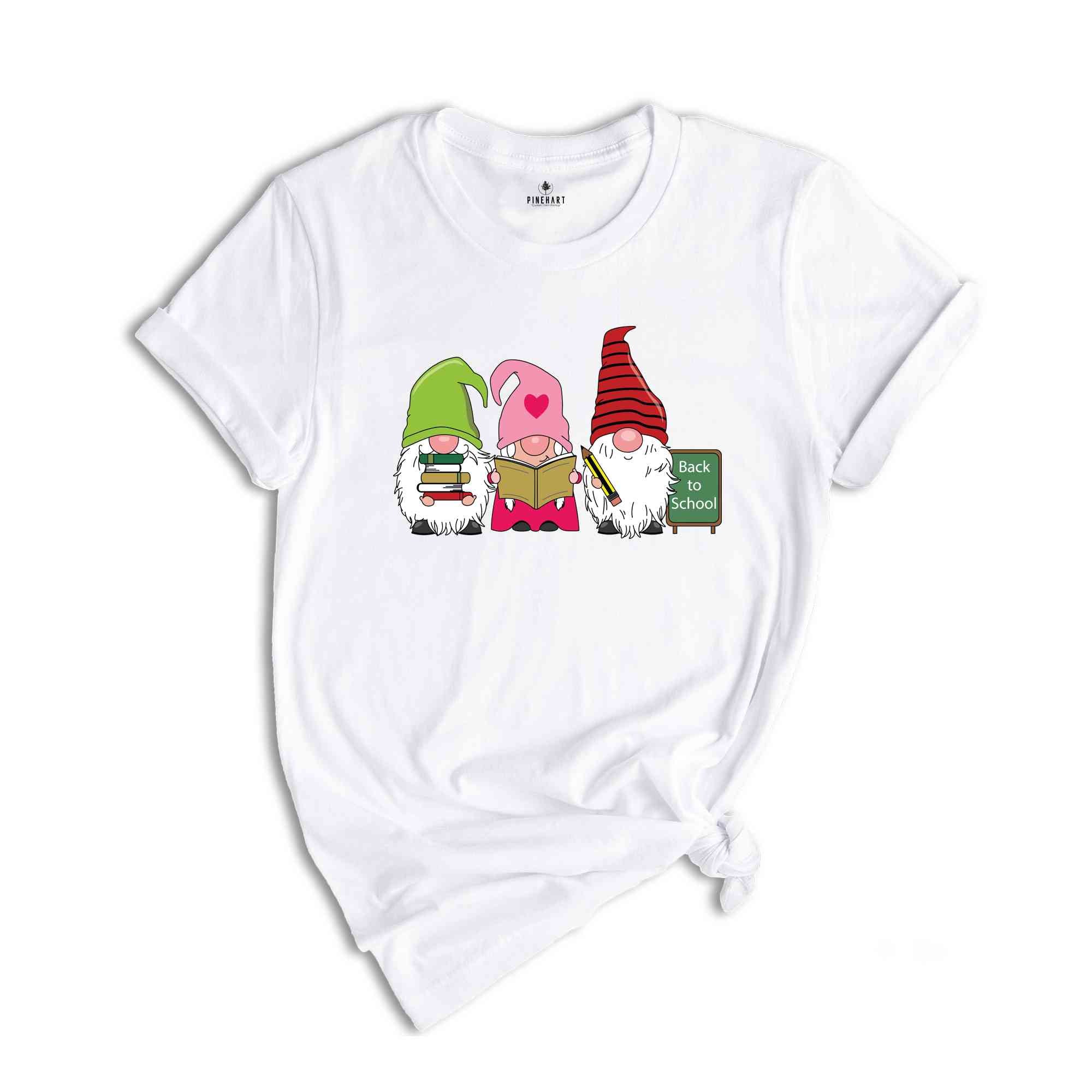 Gnome Teacher T-Shirt, Back To School Shirt, Cute Teacher Shirt, School Shirt, Teacher Appreciation Gifts