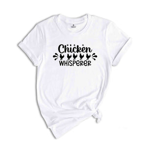 The Chicken Whisperer Shirt, Chicken Farmer Shirt, Farm Shirt, Chicken Shirt, Farmer Shirt, Farm Worker Shirt, Funny Chicken Shirt