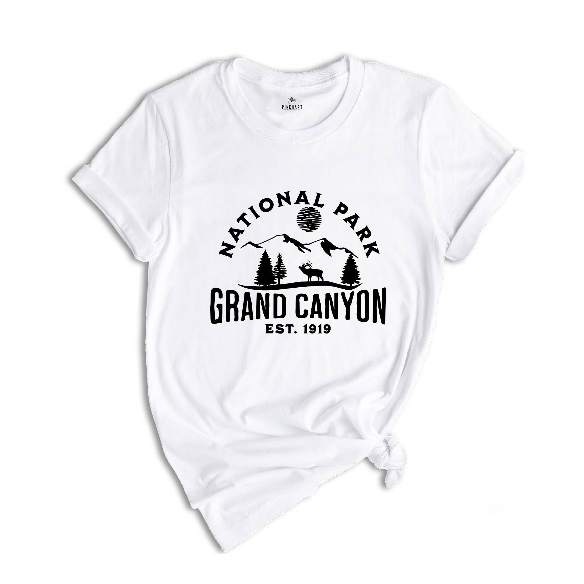 Grand Canyon National Park Est.1919 T-Shirt, Grand Canyon Tee, Camping Shirt, Nature Lover Tee, Explore Shirt, Adventure Shirt, Outdoor Tee