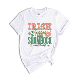 Irish Kisses And Shamrock Wishes Shirt, Shamrock Shirt, Irish Shirt, Saint Patricks Day Shirt, St Patricks Day