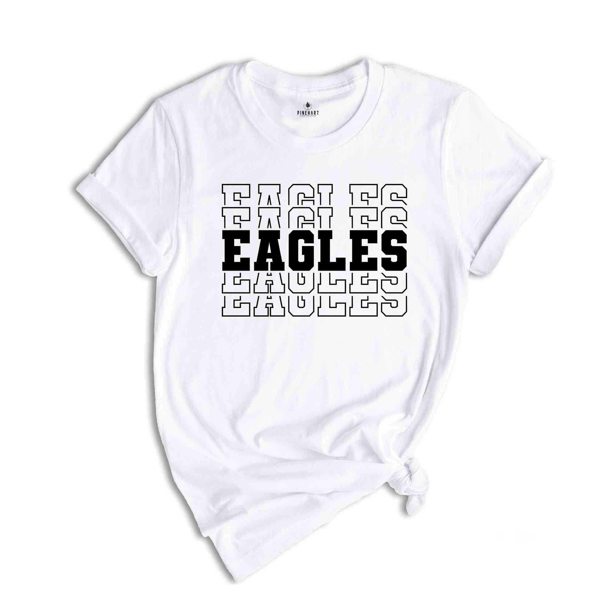 Team Mascot Shirt, Eagles Team Shirt, Eagles Football Shirt, Eagles Fan Shirt, Eagles School Shirt, Eagles School Spirit, Eagle Mascot Shirt