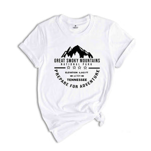 Smoky Mountains Shirt, Great Smoky National Park Shirt, Smoky Mountains Hiking Shirt, Smoky Mountain Trip Shirt, Adventurer Shirt