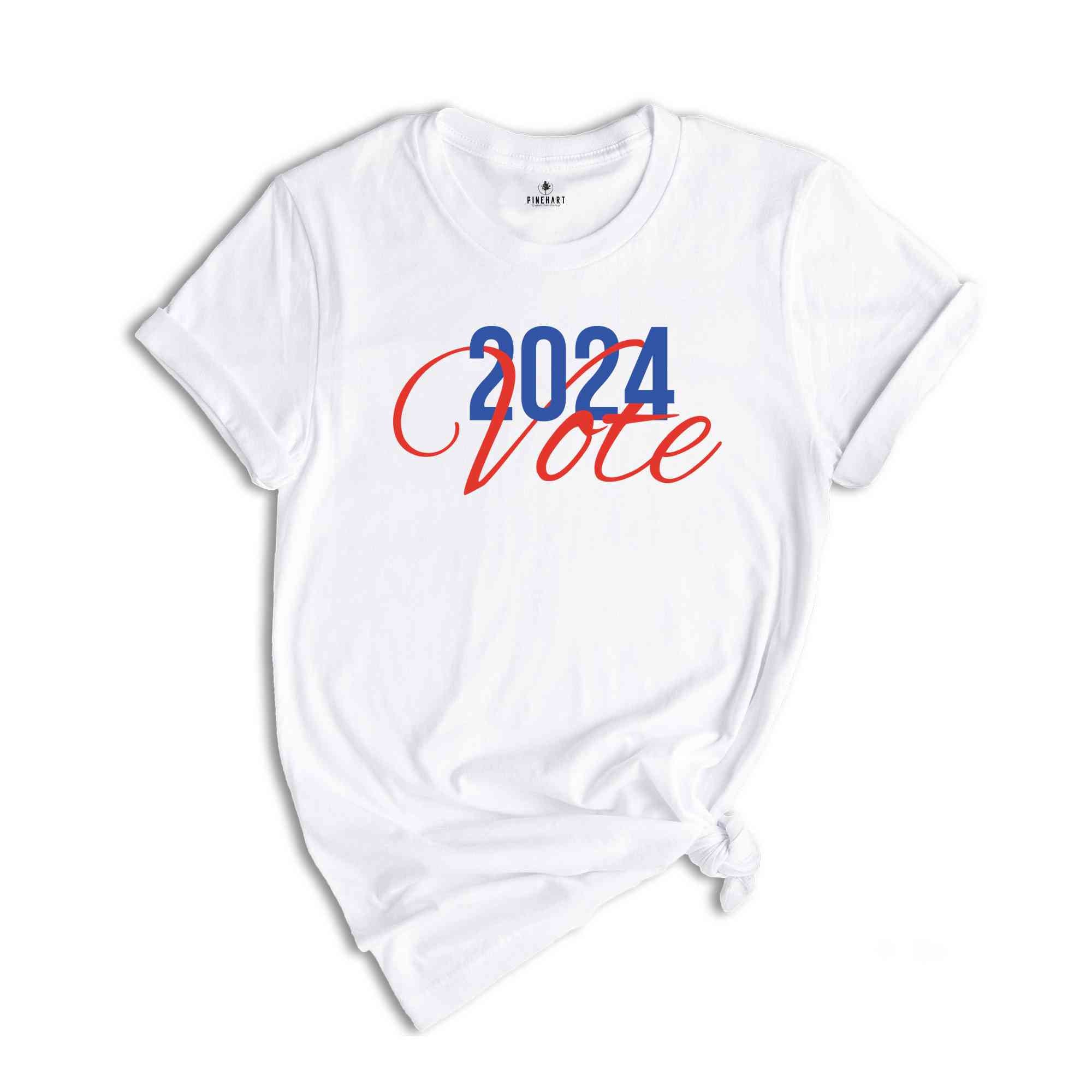 Vote 2024 Shirt, 2024 Election Shirt, President 2024 Shirt, America Flag Shirt, Patriotic Shirt, Election Season Tee, Maga T-Shirt