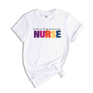 Emergency Nurse Shirt, Nursing School Shirt, Nurse Grad Shirt, Registered Emergency Nurse Gift, Emergency Department Nurse Shirt