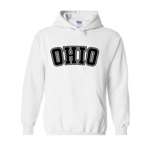 Ohio State Crewneck Hoodie, Vintage Gift for Ohio Lover, Ohio Hoodie, Ohio Sweater, Ohio State, Ohio Gift, Ohio Crewneck,