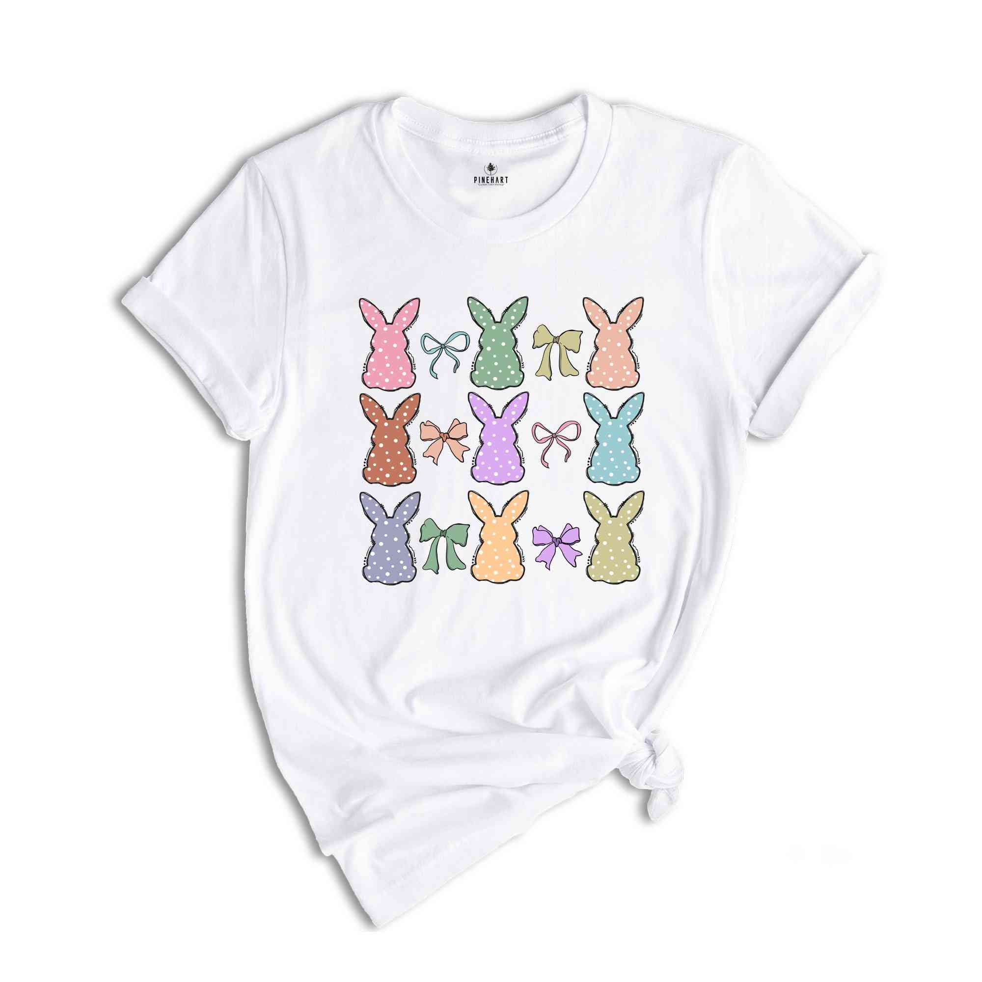 Easter Boho Bunny Shirt, Cute Bunny Shirt, Cute Easter Shirt, Easter Shirt Gift, Happy Easter Day, Kids Easter Shirt, Rabbit Lover Shirt