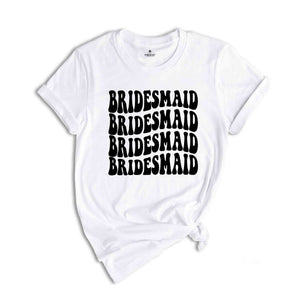 Bride Bridesmaid Shirt, Bridal Party Shirt, Bachelorette Party Shirt, Trendy Wedding, Cute Bride Shirt