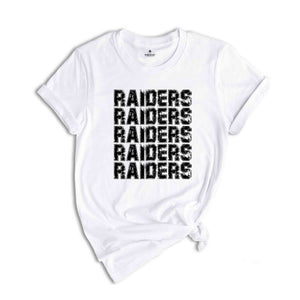 Team Mascot Shirt, Raiders Mascot Shirt, Raiders Fan Shirt, Raiders School Shirt, School Spirit Shirt, Raiders Team Shirt, Football Tee