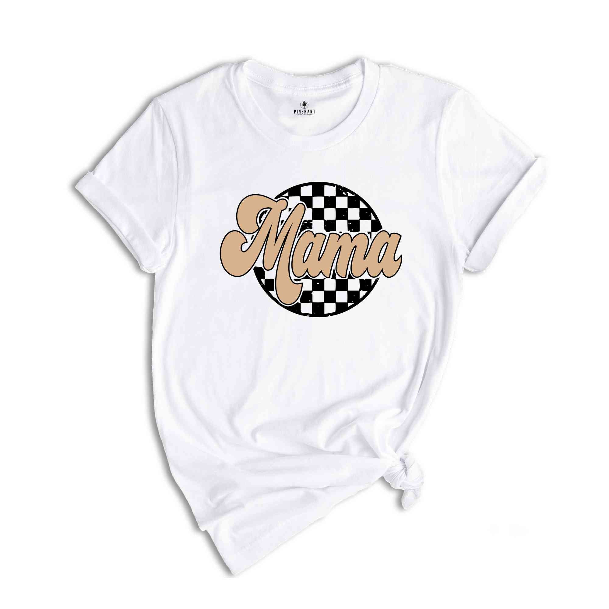 Checkered Mama Shirt, Mama Shirt, New Mom Shirt, Best Mom Shirt, Mother’s Day Shirt, Cute Mom Shirt, Mom Gift