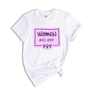 Women Will Win Shirt, President Kamala Harris 2024 Shirt, Madam President Kamala Harris Shirt, Election Shirt