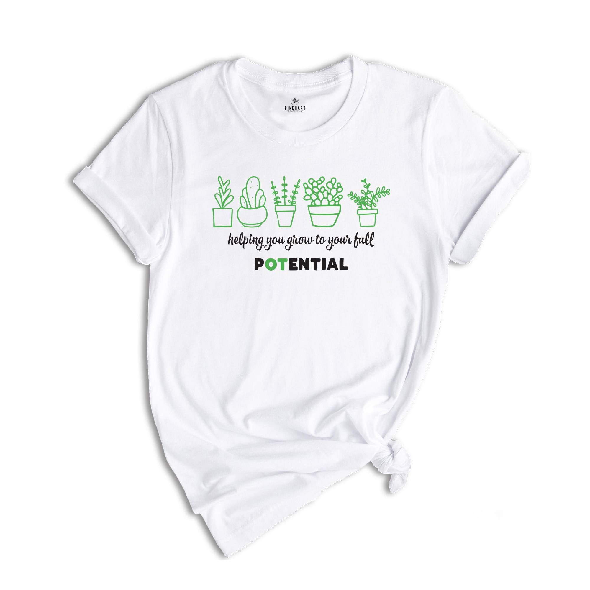 Occupational Therapy Tshirt, Grow to Your Full Potential Occupational Therapy, Occupational Therapist Shirt, Therapist Tee, Therapist Shirt