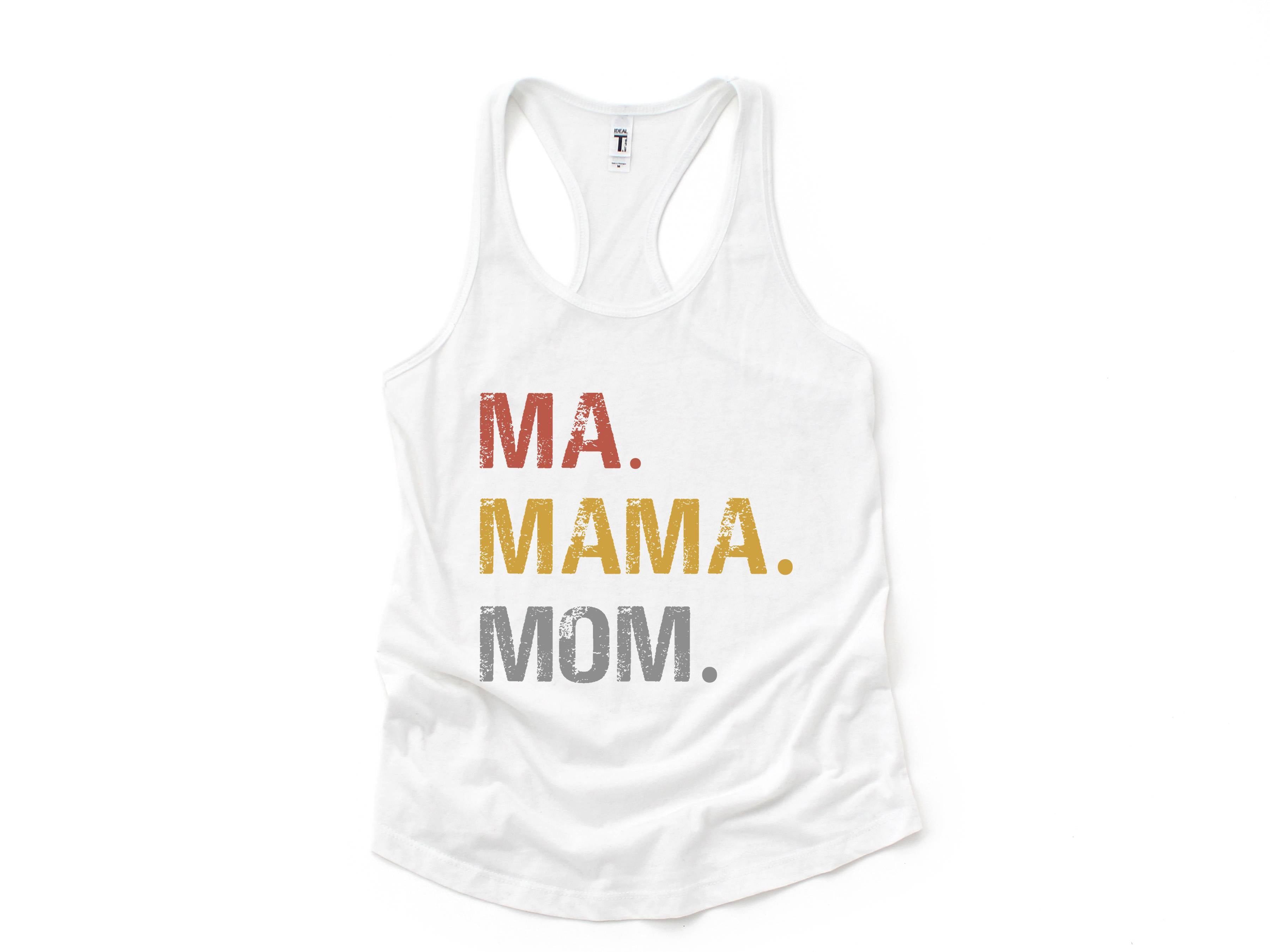 Ma Mama Mom Tank Top, Summer Tank Top, Trendy Mom Tank Tops, Mom Tank Top, Mama Tank Top, Gift for Wife