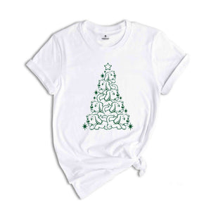 Christmas Tree Shirt, Dog Pine Tree Tee, Christmas Tee, Christmas Gift, Dog Lover Shirt, Dog Tree Shirt, Cute Christmas Shirt, Holiday Shirt