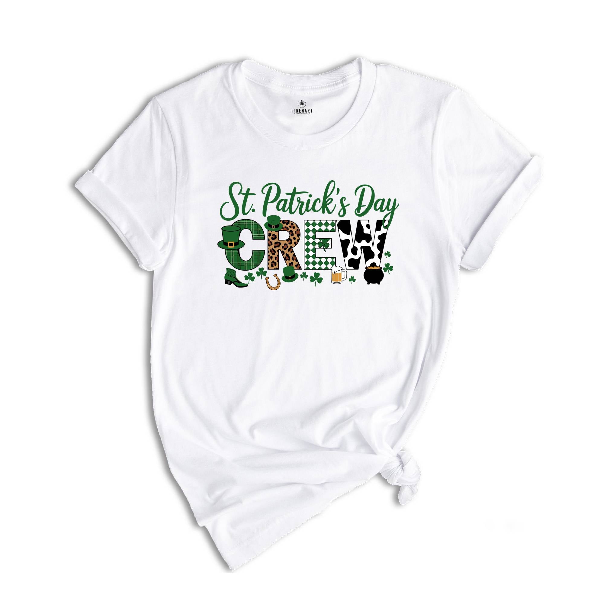 St. Patrick's Day Crew Shirt, Family Matching Shirt, St. Patty's Day Tee, Drinking Shirt, Funny Matching Shirts, St. Patrick Day Gift