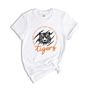 Tigers Shirt, Go Tigers, Game Day Shirt, Team Spirit Tee, Baseball Mom Sunday Football, Cute Football Shirt, Tiger Spirit Shirt, Tiger Mom