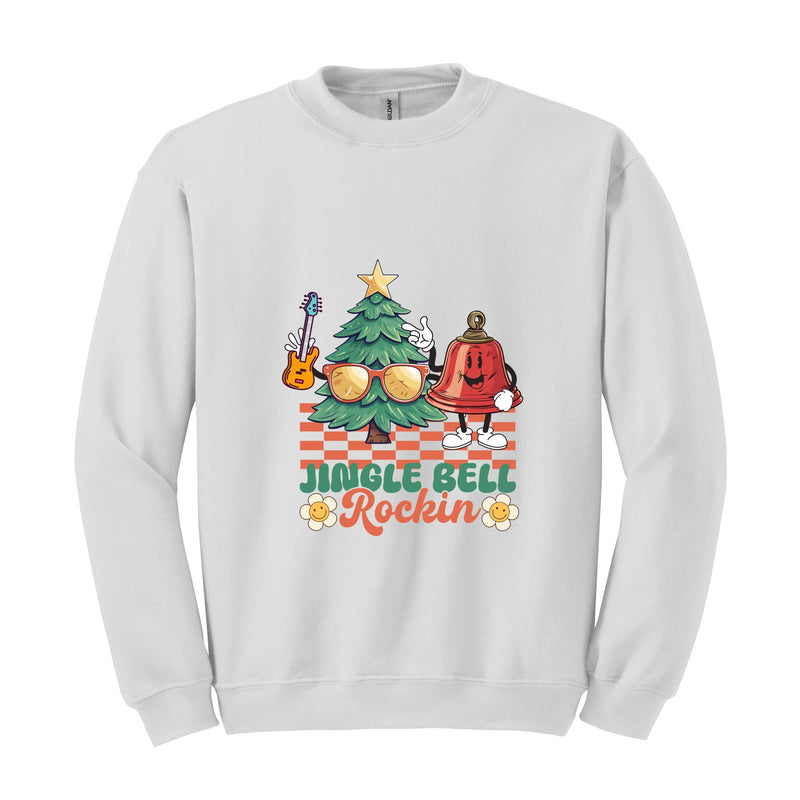 Jingle Bell Rockin' Sweatshirt, Christmas Party Sweater, Christmas Gift, Holiday Shirt, Funny Christmas Shirt, Christmas Party Sweater