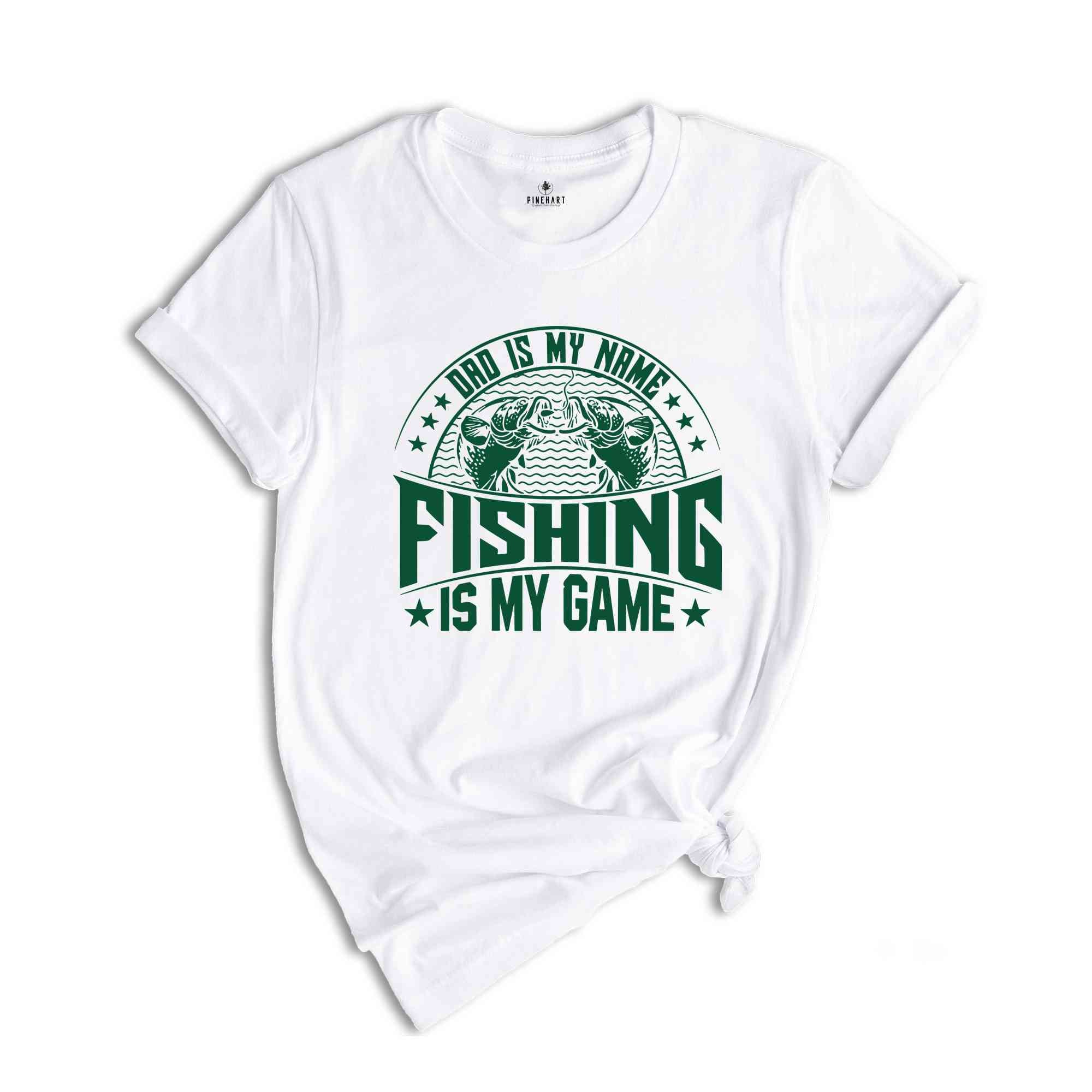 Funny Dad T-Shirt, Fisherman Dad Graphic Tees, Fathers Day Gift, Gift from Son, Fishing Gifts for Men, Papa Shirts, Dad Birthday Gift