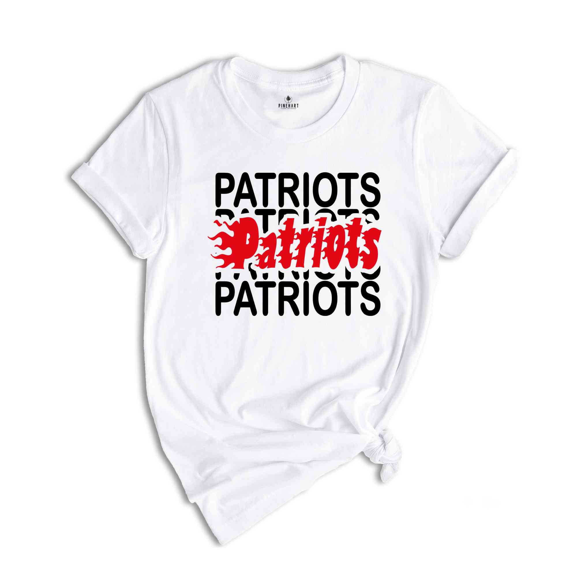 Team Mascot Shirt, Patriots Fan T-Shirt, Patriots Team Shirt, Patriots Team Spirit, Patriots School Shirt, Patriots School Spirit