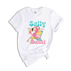 Salty But Sweet Shirt, Summer Shirt, Flamingo Lover Shirt, Nature Lover Shirt, Sarcastic Shirts, Animal Lover Shirt