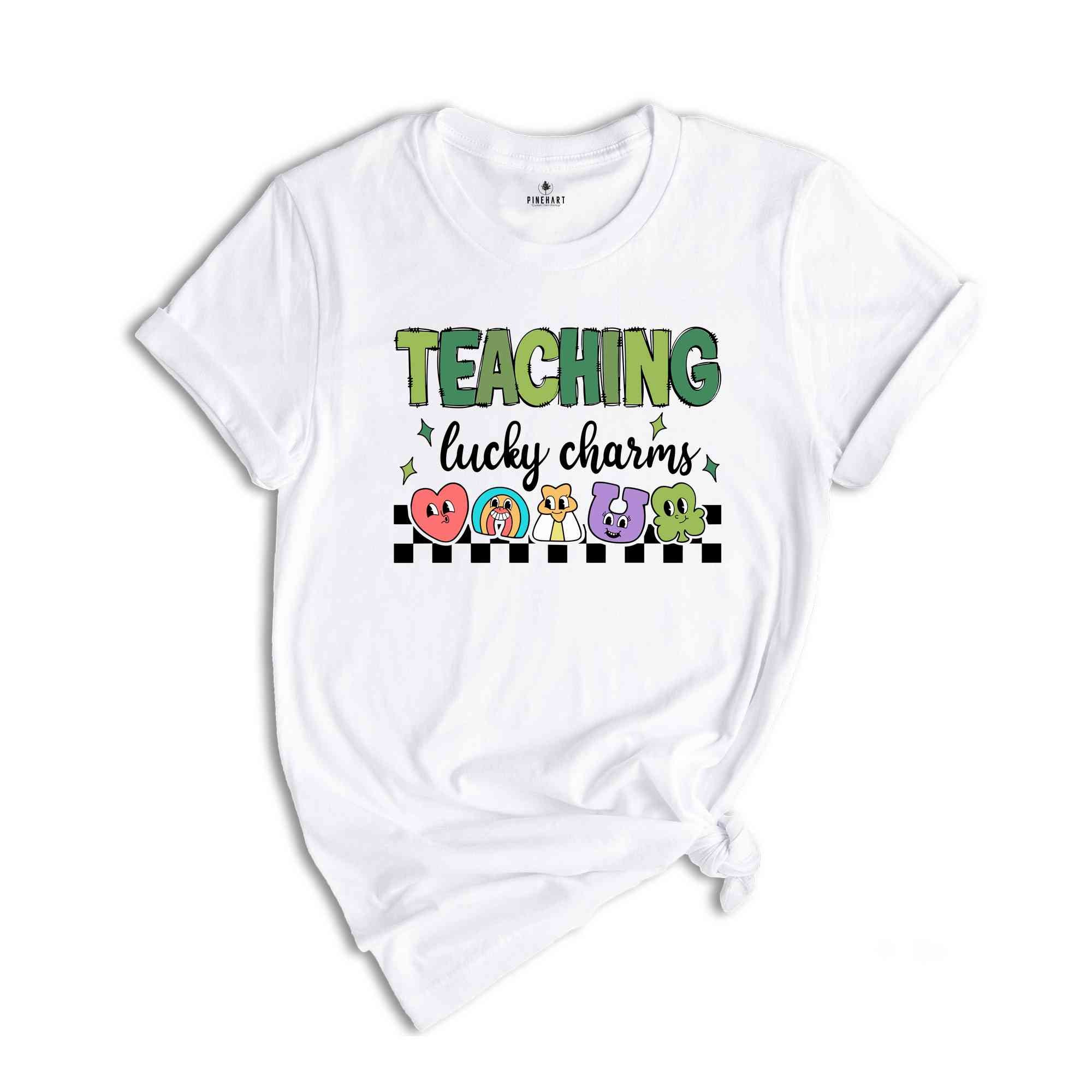 Teaching Lucky Charms Shirt, Lucky Teacher Shirt, Saint Patrick\'s Day Teacher Tee, Teachers Lucky Charms Patricks Day Gifts