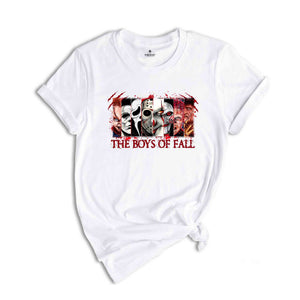 The Boys of Fall T-Shirt, Horror Movie Characters Tee, Spooky Season Shirt, Halloween T-Shirt, Halloween Horror Gifts