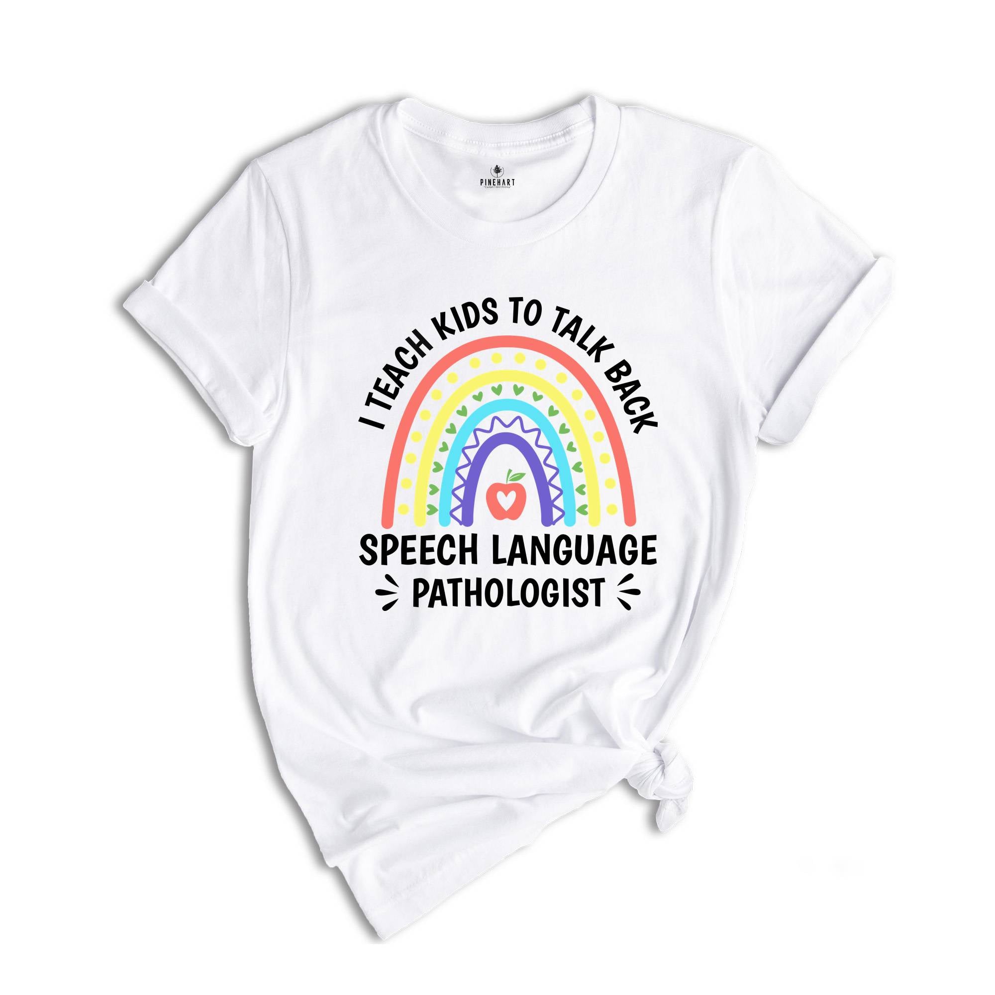 I Teach Kids to Talk Back Speech Language Pathologist Shirt, Speech Therapist Gift, Language Pathology Shirt, SLP Gift