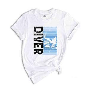 Diver T-Shirt, Scuba Diving Shirt, Ocean Lovers Gifts, Scuba Lover Shirt, Underwater Sports Shirt