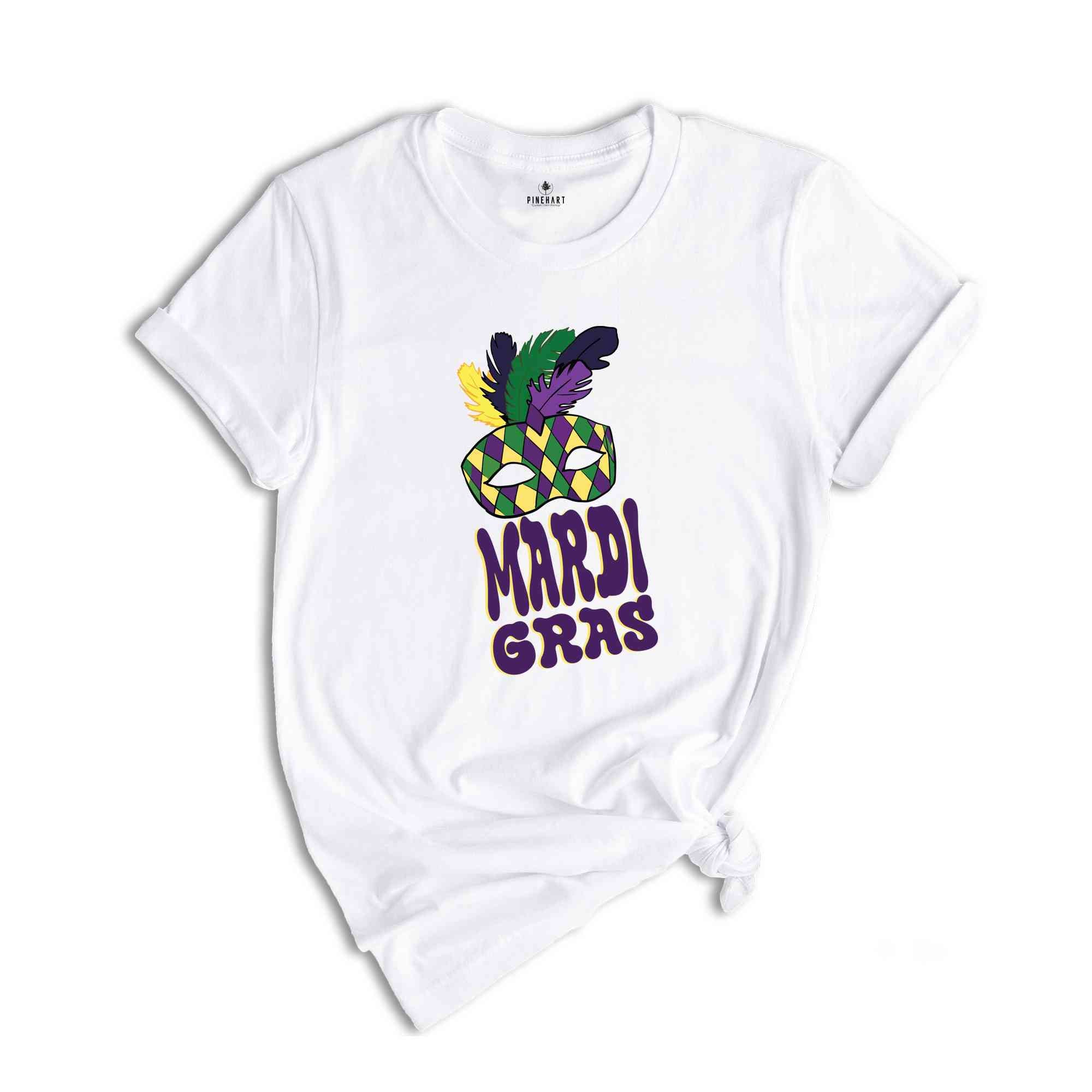 Mardi Gras Carnival Tee, Mardi Gras Party, Happy Mardi Gras, Parade Krewe, Flower de luce Shirt, Mardi Gras Gift