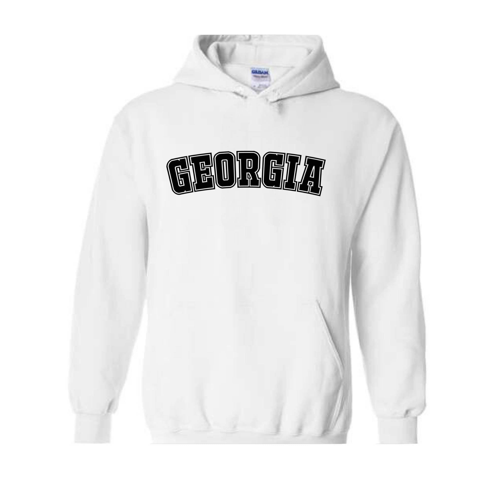 Georgia, Georgia Hoodie, Georgia Hoodie, Georgia Hoodie, Georgia Gift, College Hoodie, Georgia Apparel, Georgia State