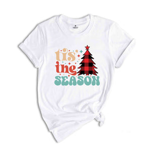 Tis The Season Shirt, Christmas Tree Shirt, Cute Christmas Shirt, Most Wonderful Time, Happy Christmas Shirt, Christmas Gift, Xmas Shirt